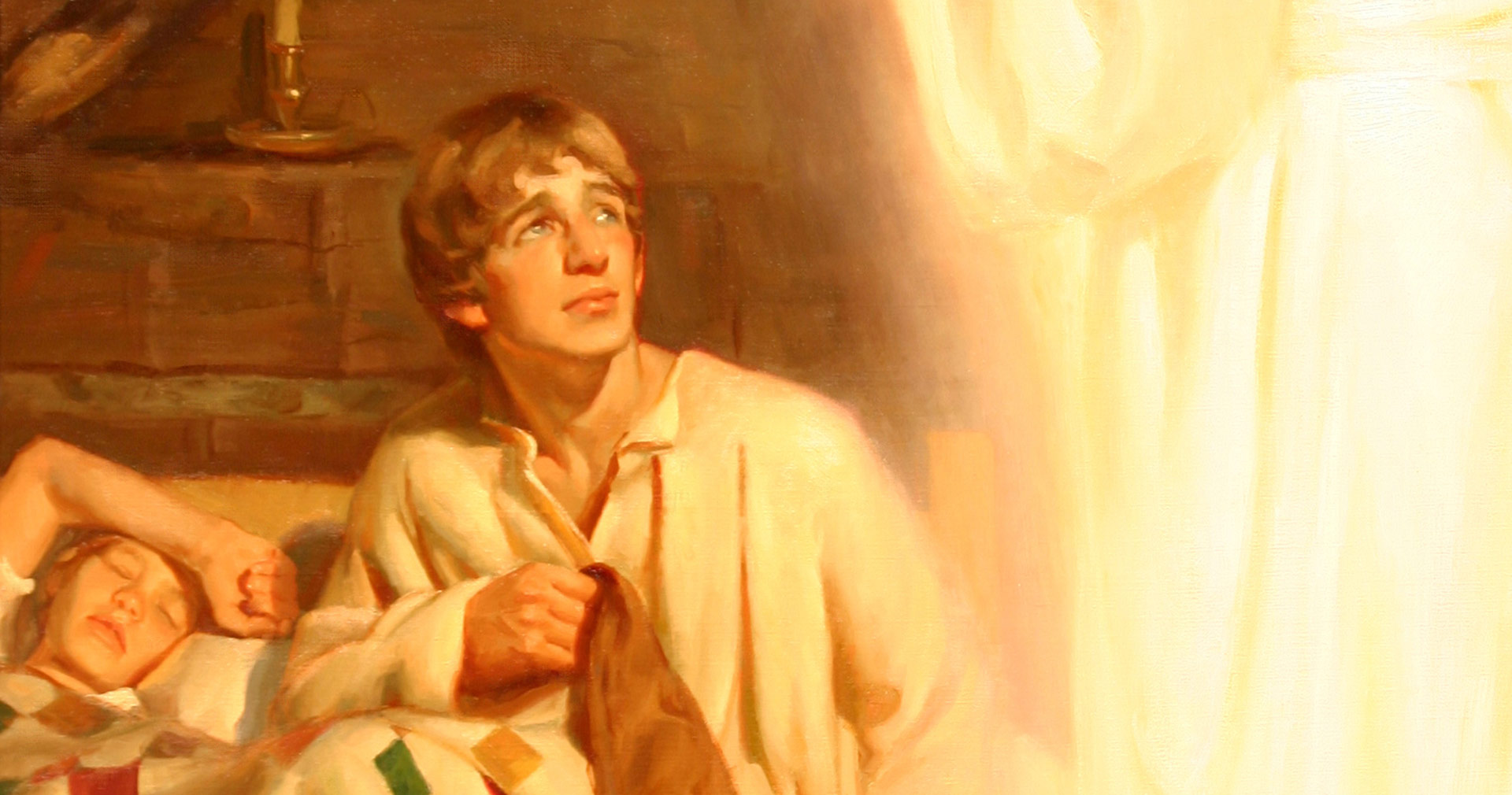 He Called Me by Name, by Michael Malm. Image via Church of Jesus Christ.