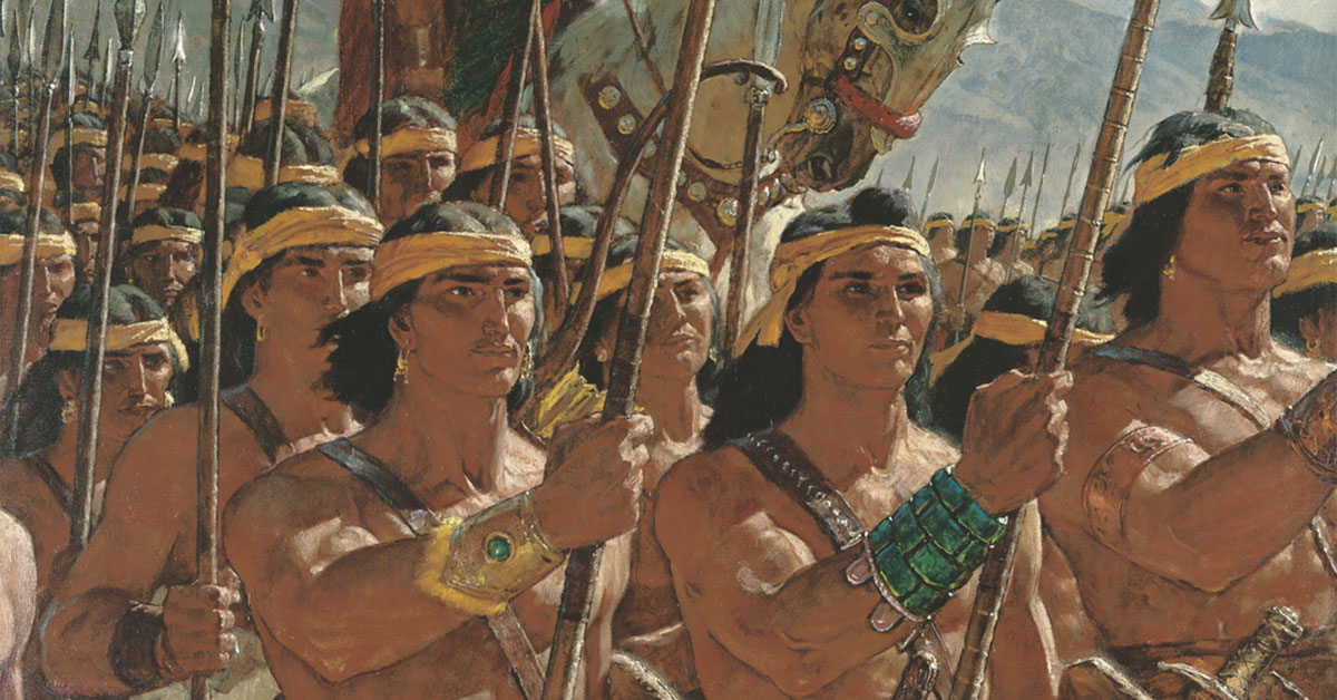 Two Thousand Young Warriors, by Arnold Friberg. Image via ChurchofJesusChrist.org