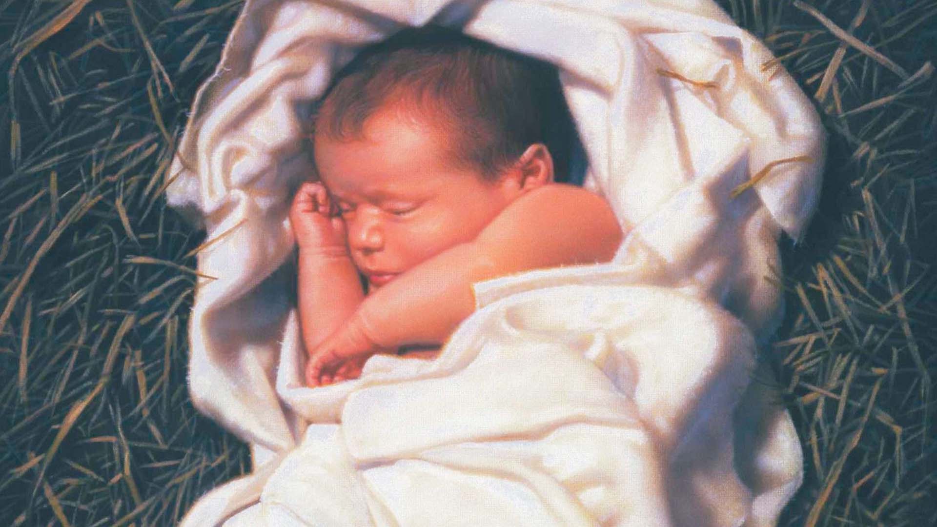 For unto Us a Child Is Born, by Simon Dewey. Image via Church of Jesus Christ.