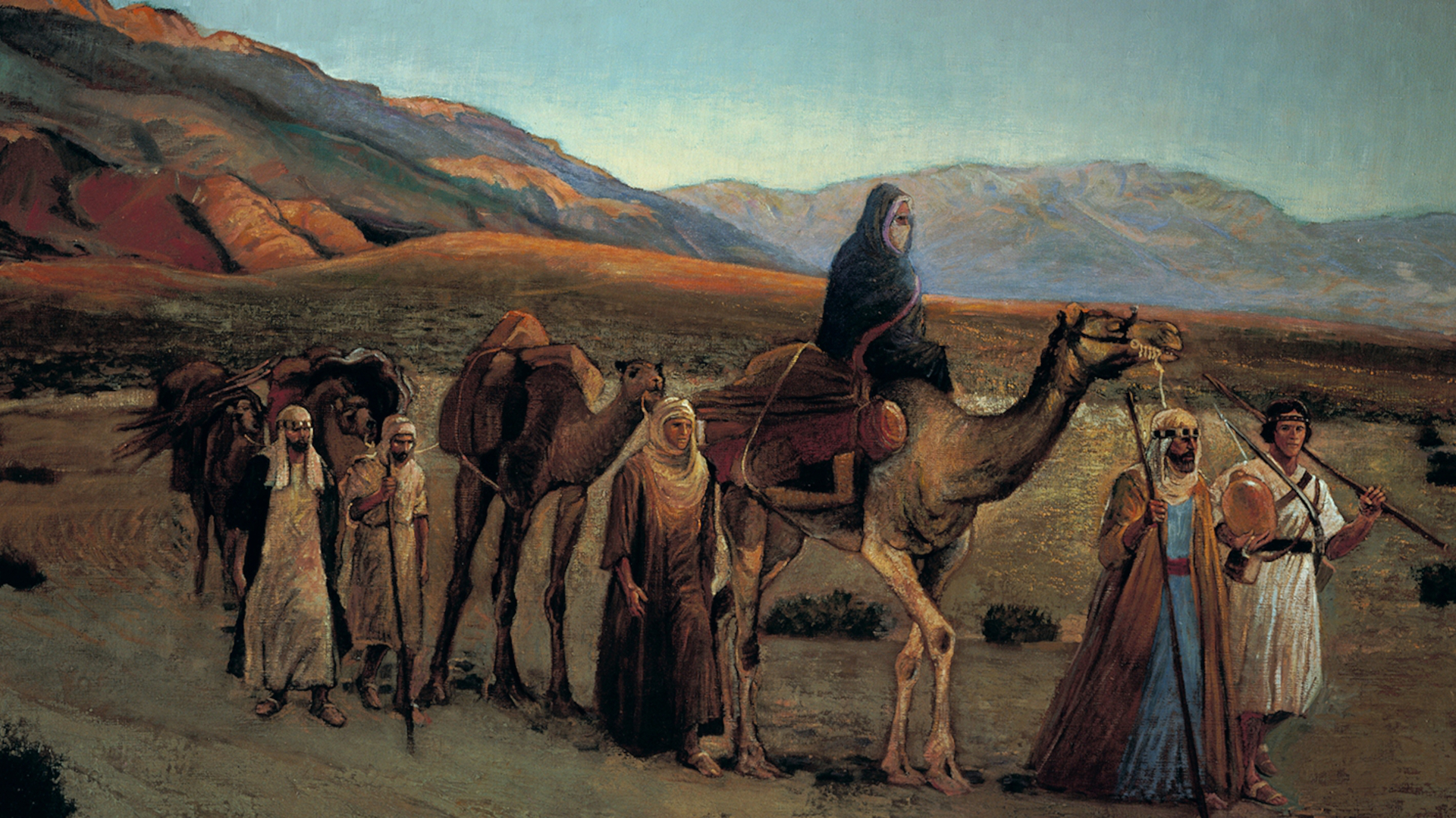 “Lehi Traveling Near the Red Sea,” by Gary Smith