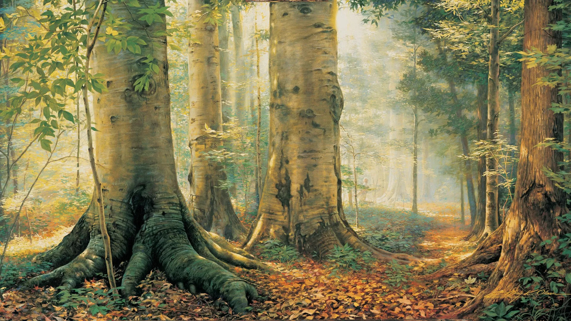 “Sacred Grove” by Greg Olsen