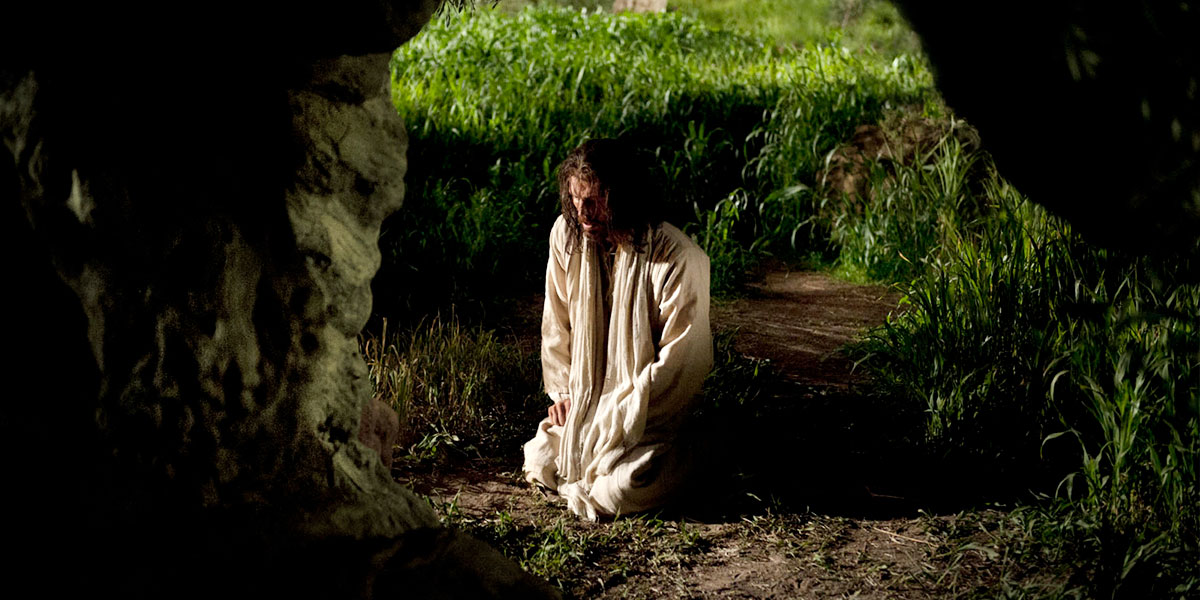 Jesus Christ in Gethsemane, via Gospel Media Library