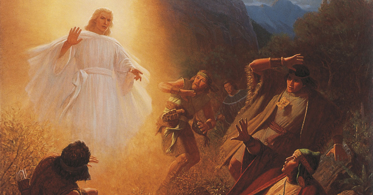 Conversion of Alma the Younger, by Gary L. Kapp. Image via ChurchofJesusChrist.org