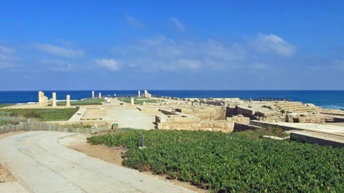Figure 17 Caesarea Maritima, the usual residence of Pilate. Photo by John W. Welch.