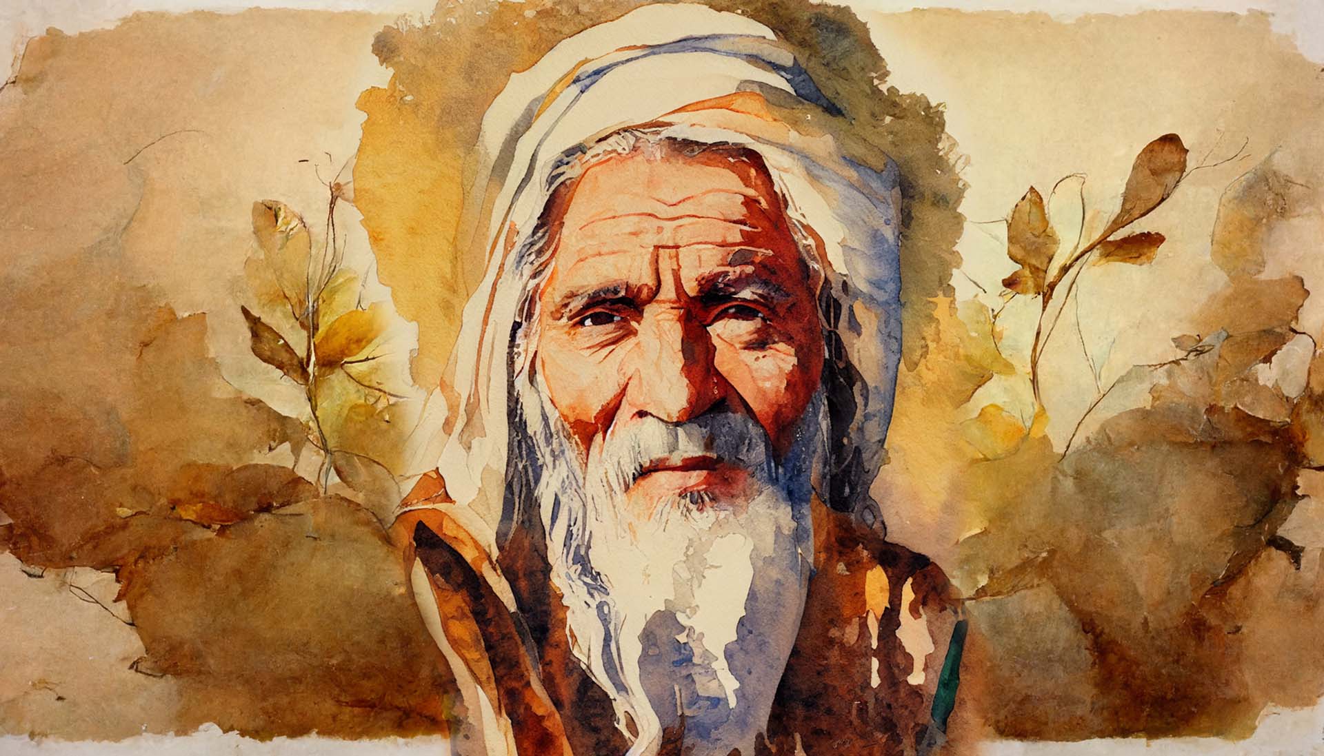 Portrait of Isaiah the Prophet. Images generated by Midjourney.