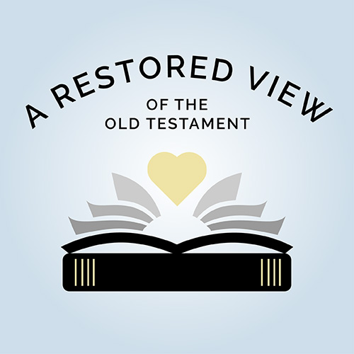 Lynne Hilton Wilson and John Cho in their new podcast A Restored View of the Old Testament