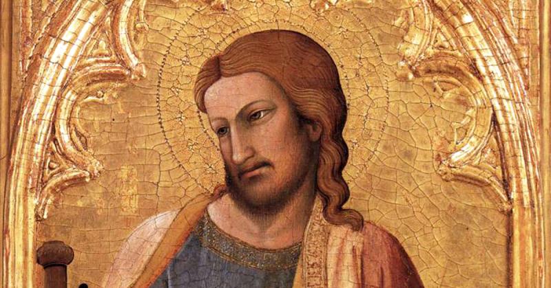 Apostle James the Greater by Antonio Veneziano, ca. 1384. Image via Wikimedia Commons.