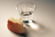Image of bread and water via the Church of Jesus Christ