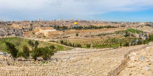 Jerusalem Panorama by Dario Bajurin via Adobe Stock